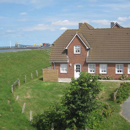Direkt Am Deich - Ferienwohnung Amrum Im Gaestehaus Am Badedeich Dagebüll Dış mekan fotoğraf