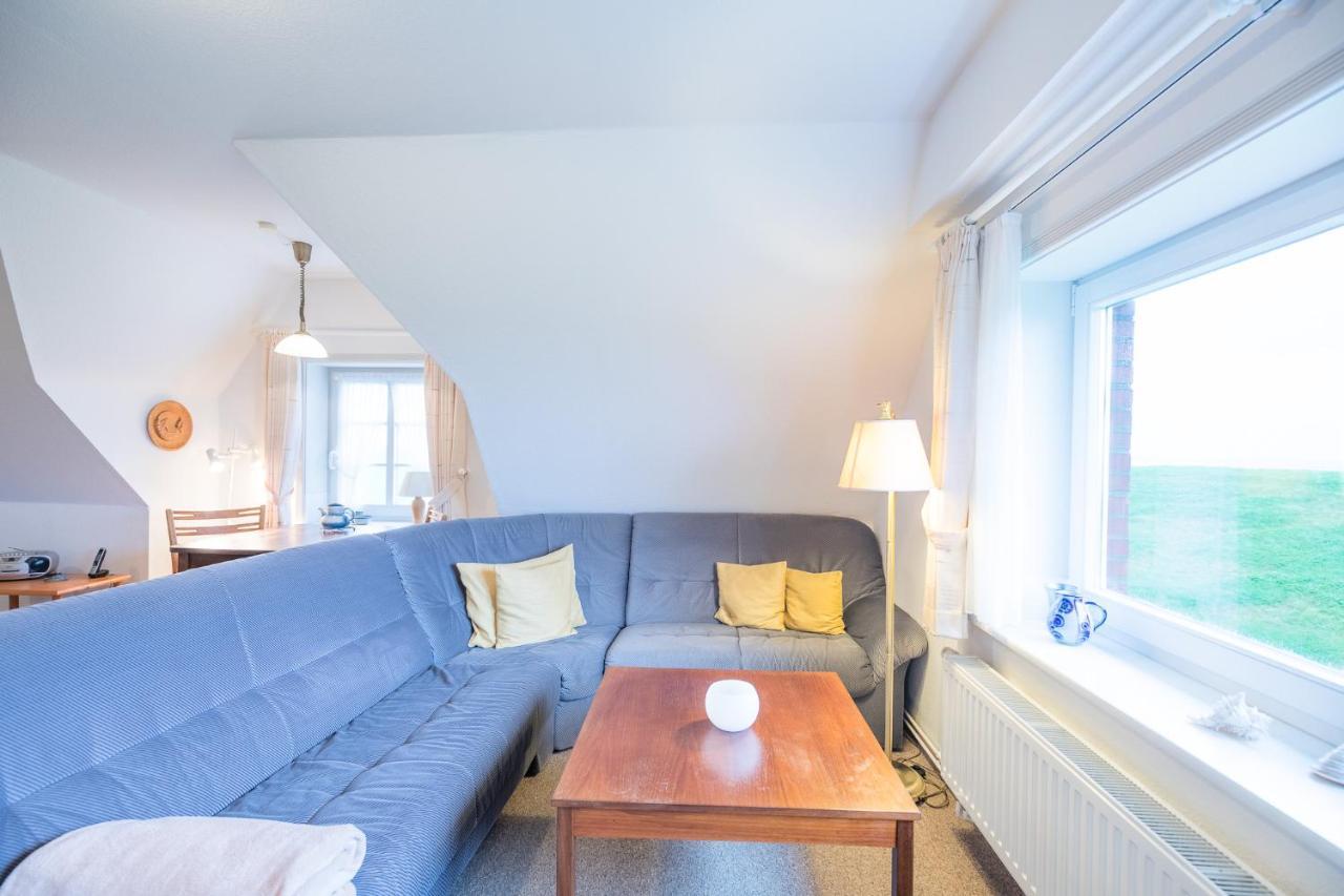Direkt Am Deich - Ferienwohnung Amrum Im Gaestehaus Am Badedeich Dagebüll Dış mekan fotoğraf